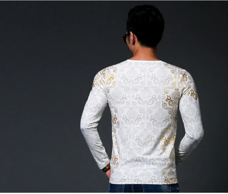 GOLDEN LONG SLEEVES TEE