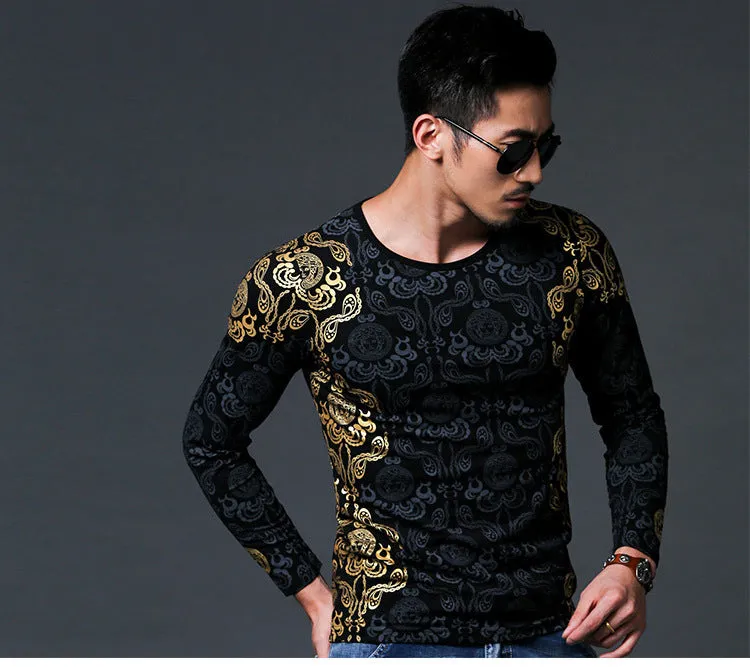GOLDEN LONG SLEEVES TEE