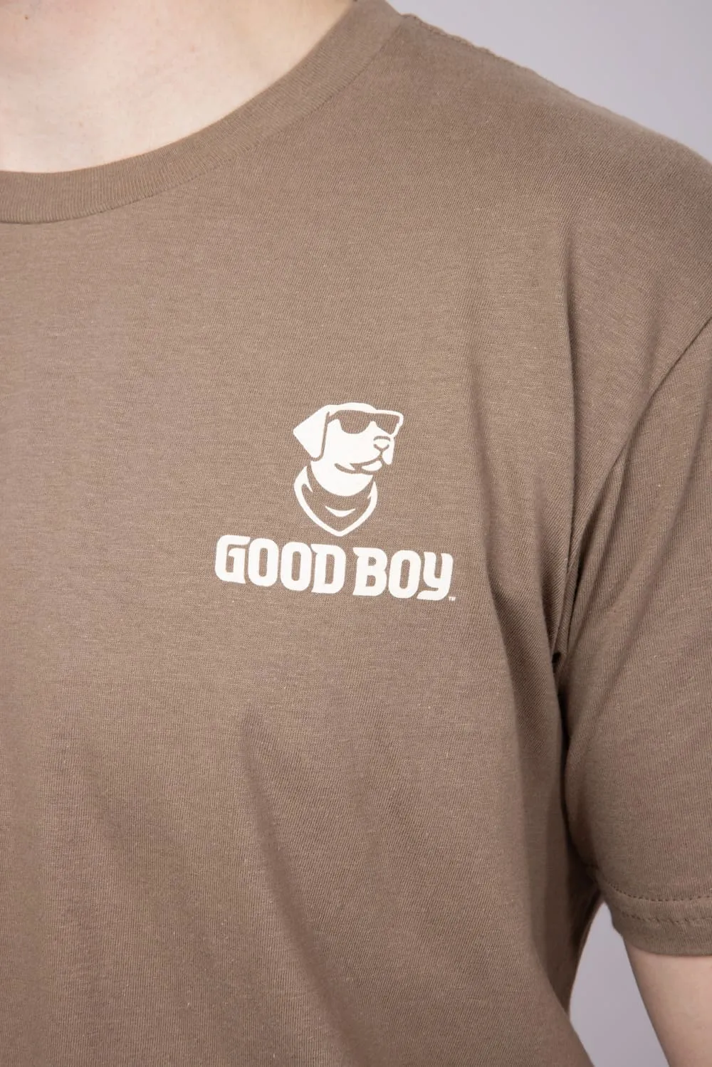 Good Boy Pack T-Shirt for Men in Brown | 2213-BROWNSAVANA