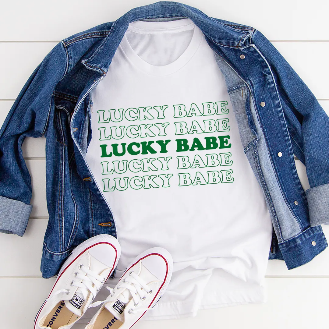 Graphic T-Shirts Lucky Babe Tee