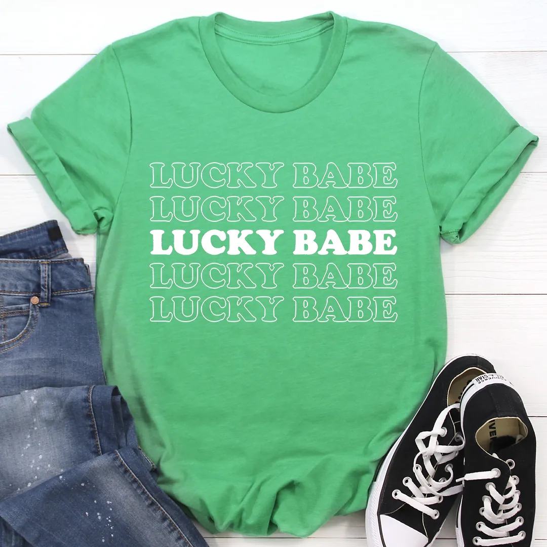 Graphic T-Shirts Lucky Babe Tee