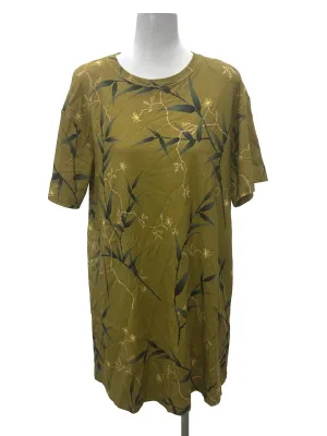 Green Print Top