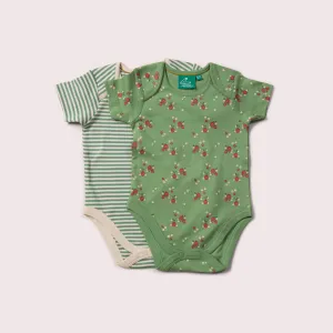 Grow Your Own Organic Baby Bodysuit Set - 2 Pack