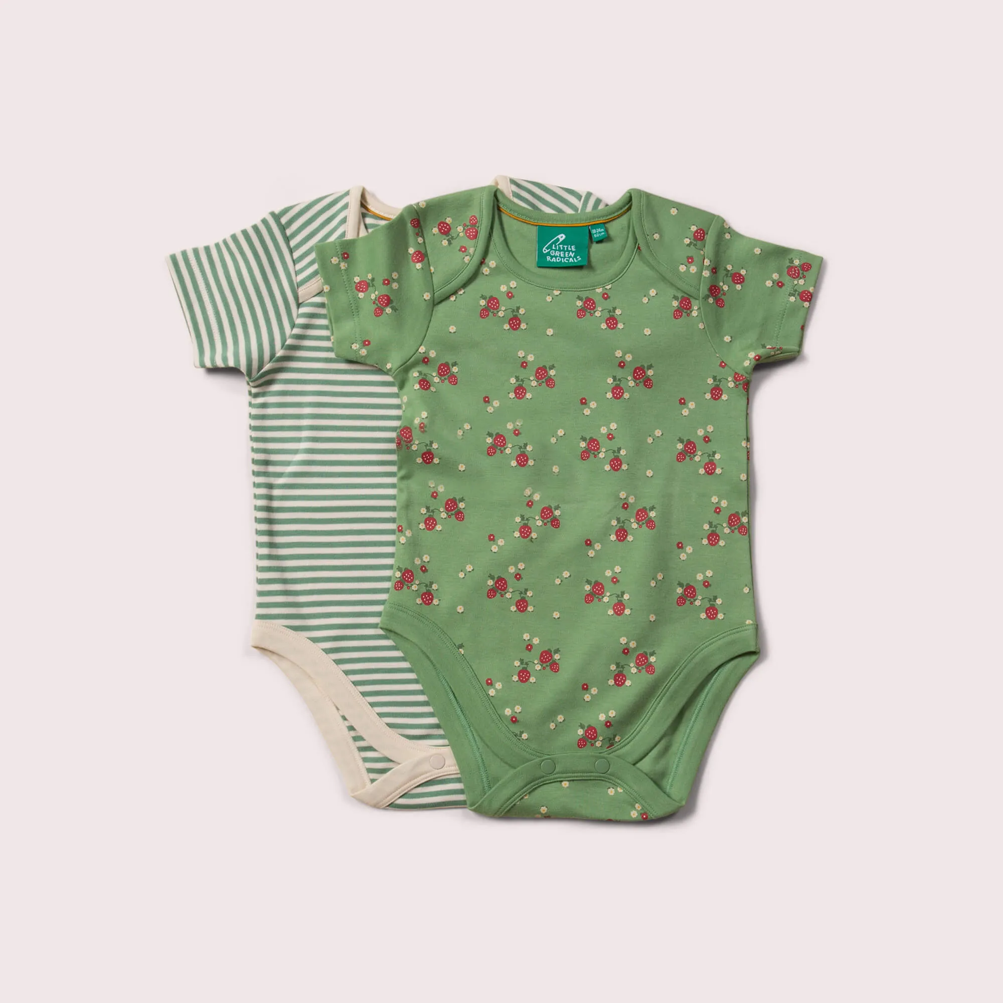 Grow Your Own Organic Baby Bodysuit Set - 2 Pack