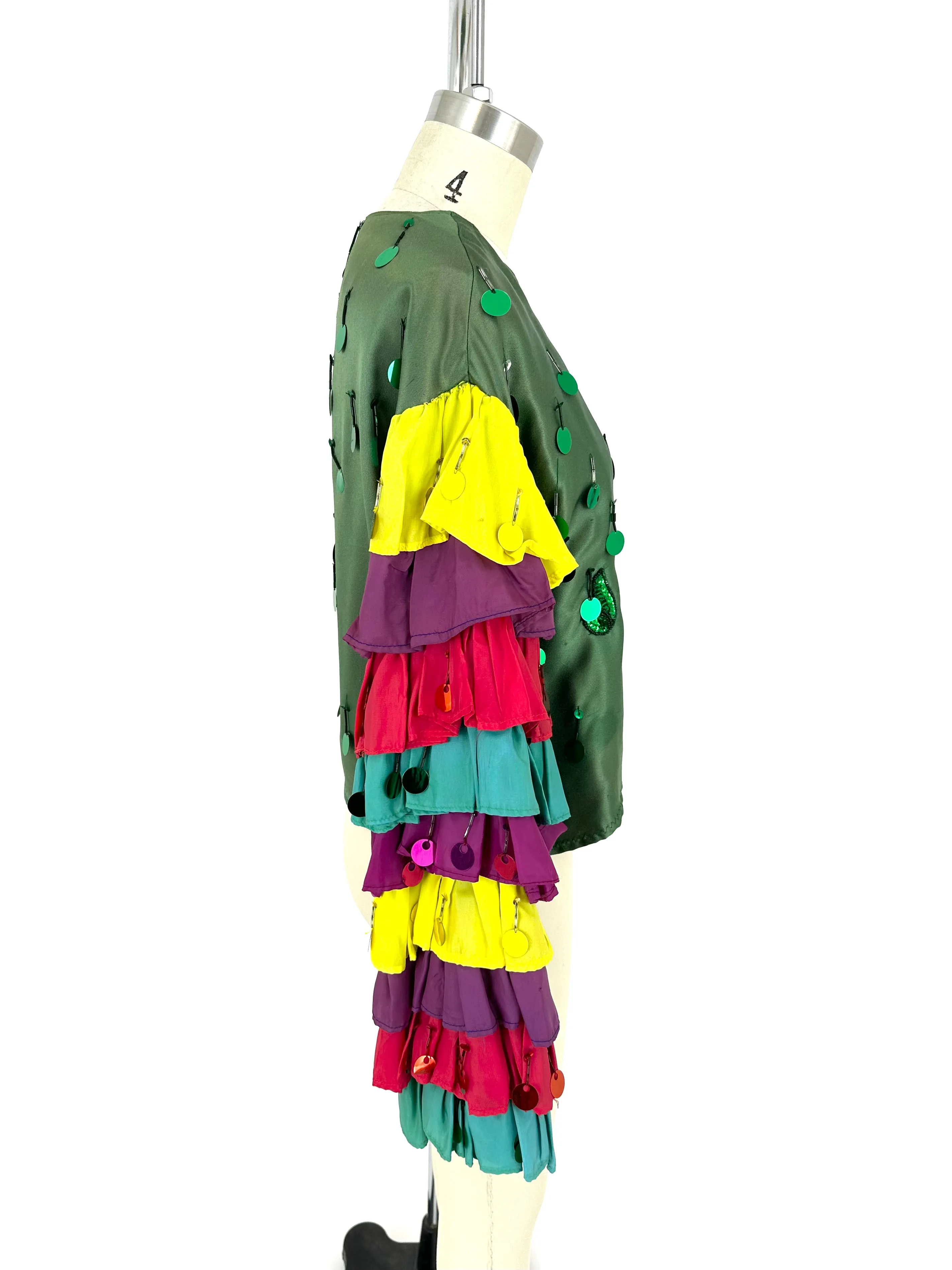 Handmade Flamenco Ruffle Jacket