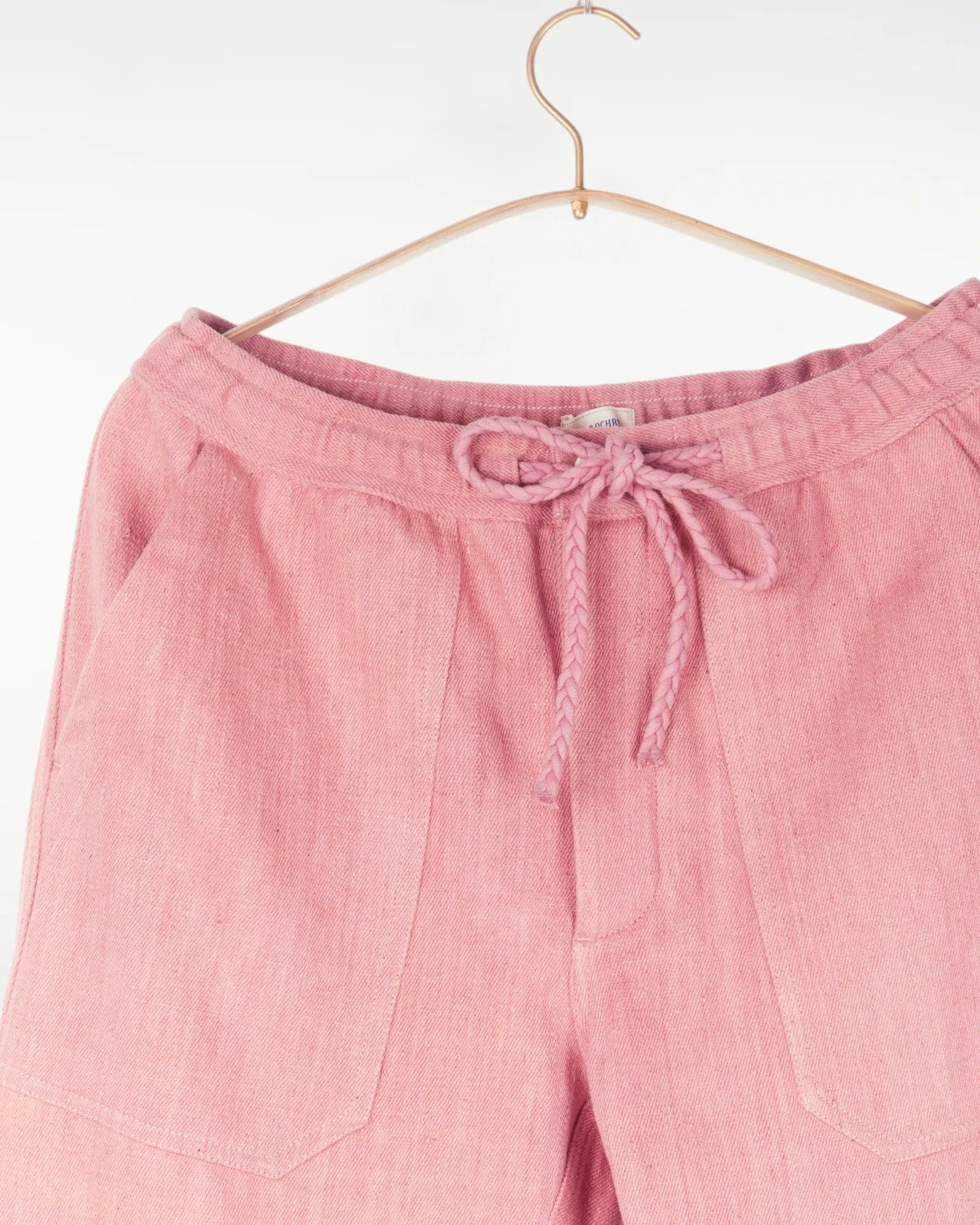 Harshad Utility Pant in Twill Pink