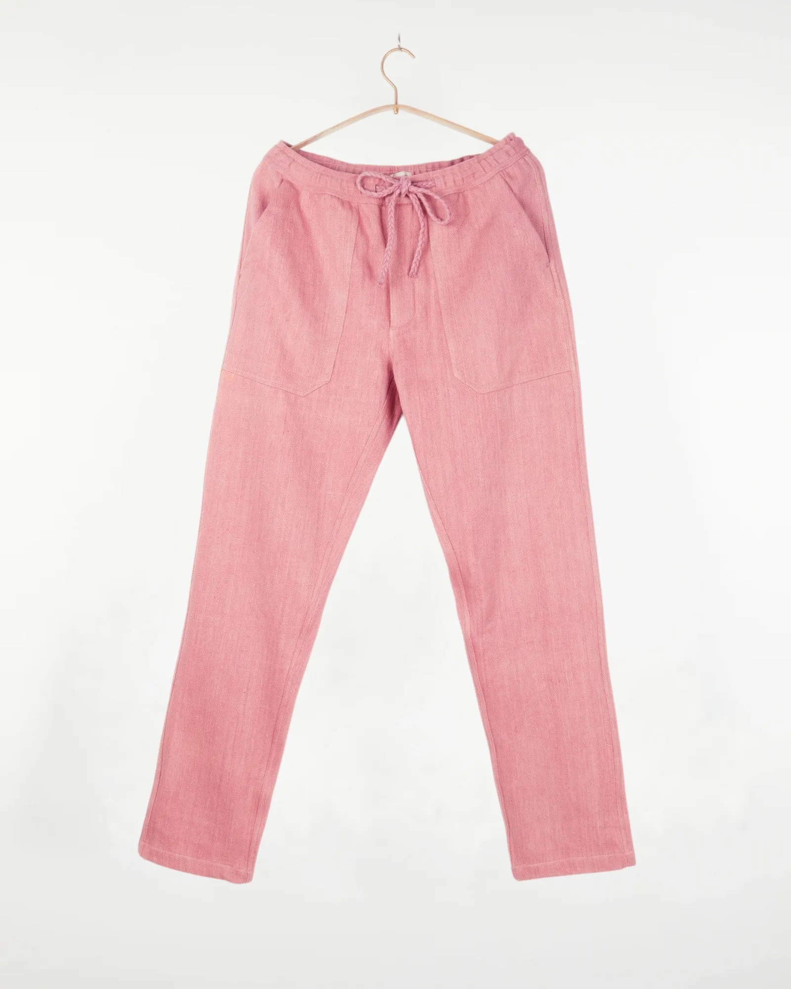 Harshad Utility Pant in Twill Pink