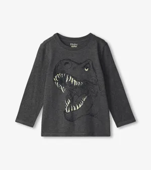 Hatley Big Bite 'Glow In The Dark' Long Sleeve Top