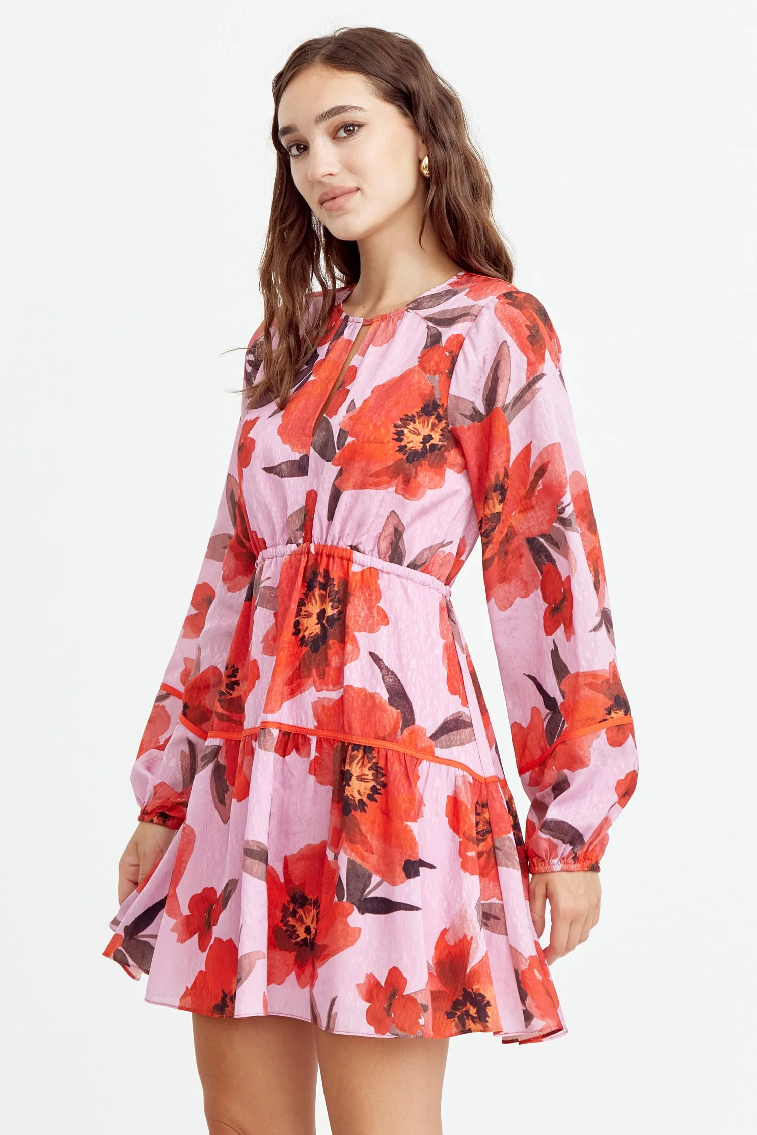 Heili Floral Mini Dress