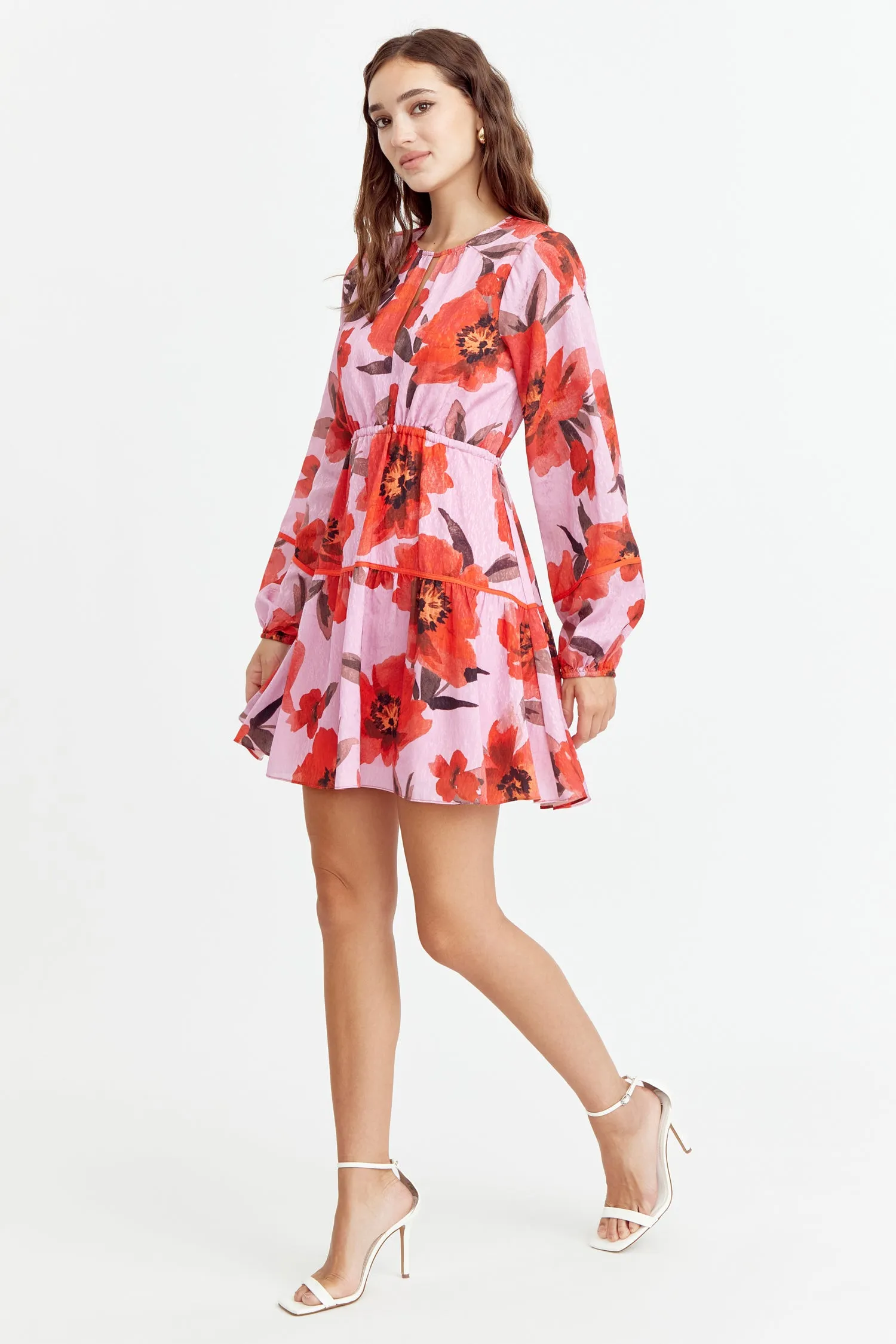 Heili Floral Mini Dress