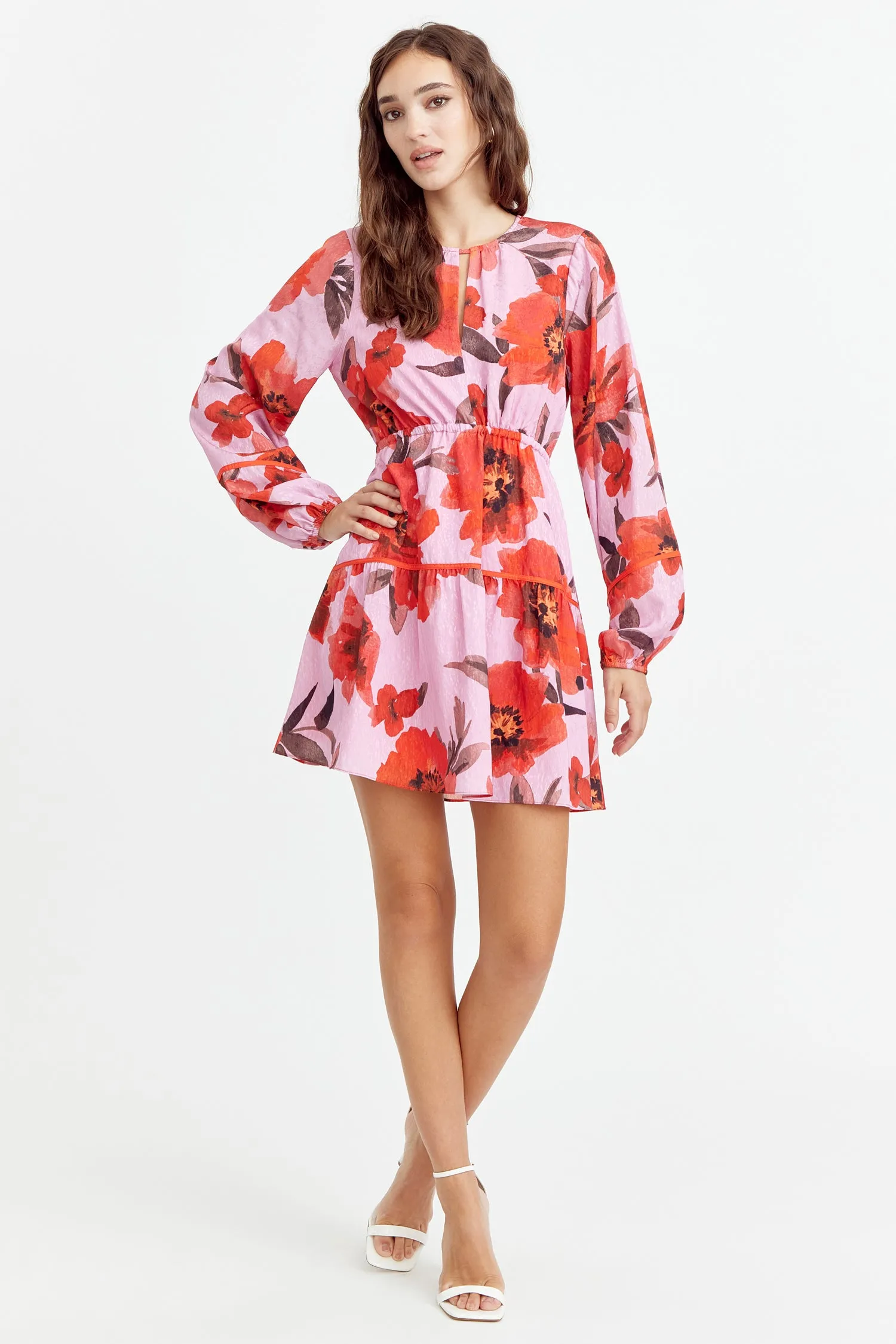 Heili Floral Mini Dress