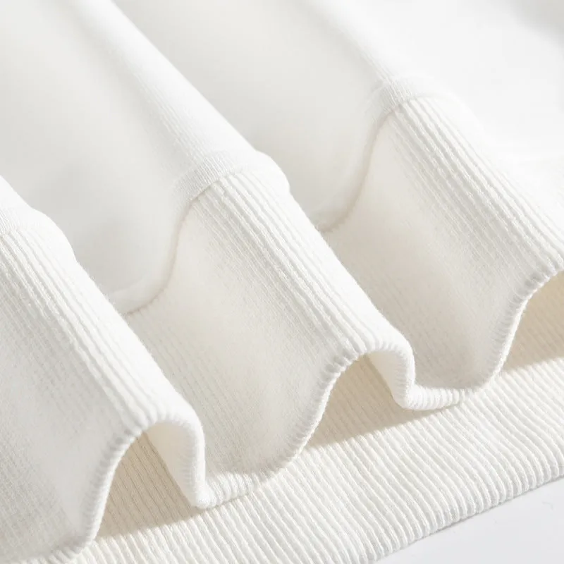 Hello Autumn O-Neck White Sweater
