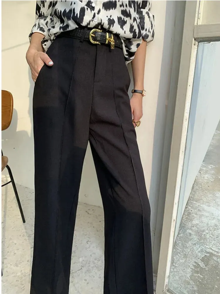 High Waist Loose Wide Leg Pants