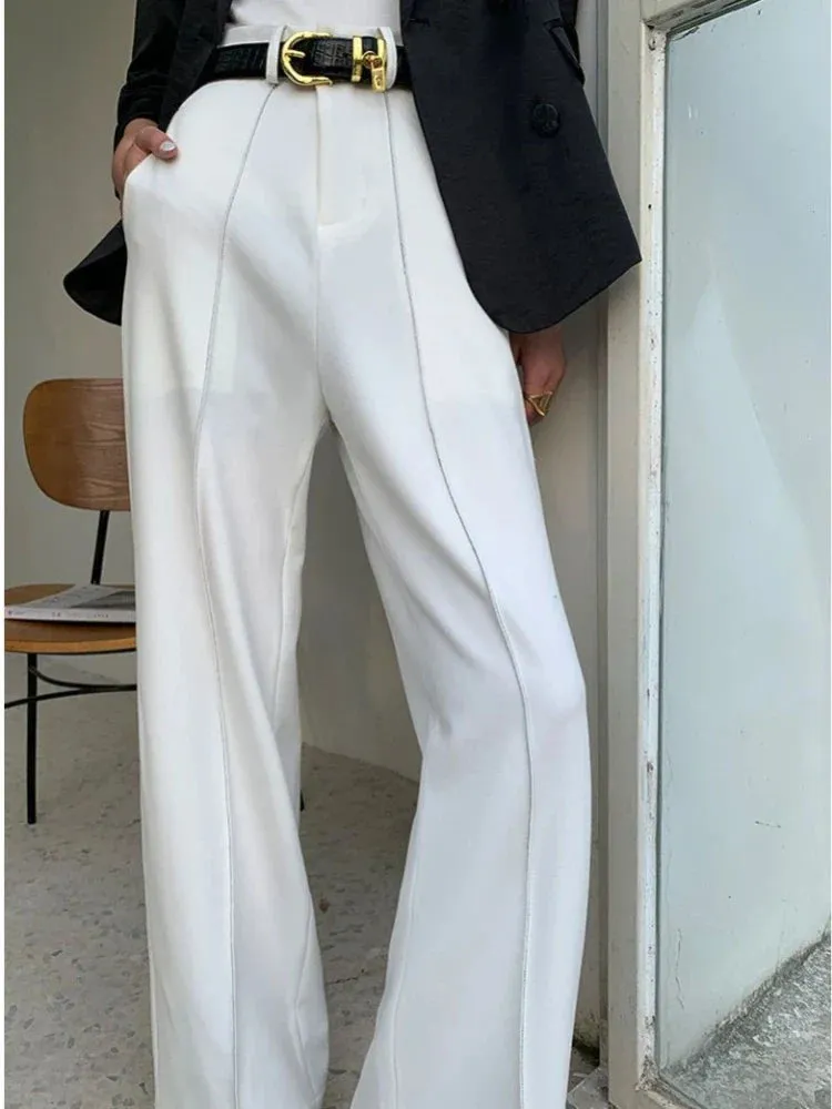 High Waist Loose Wide Leg Pants