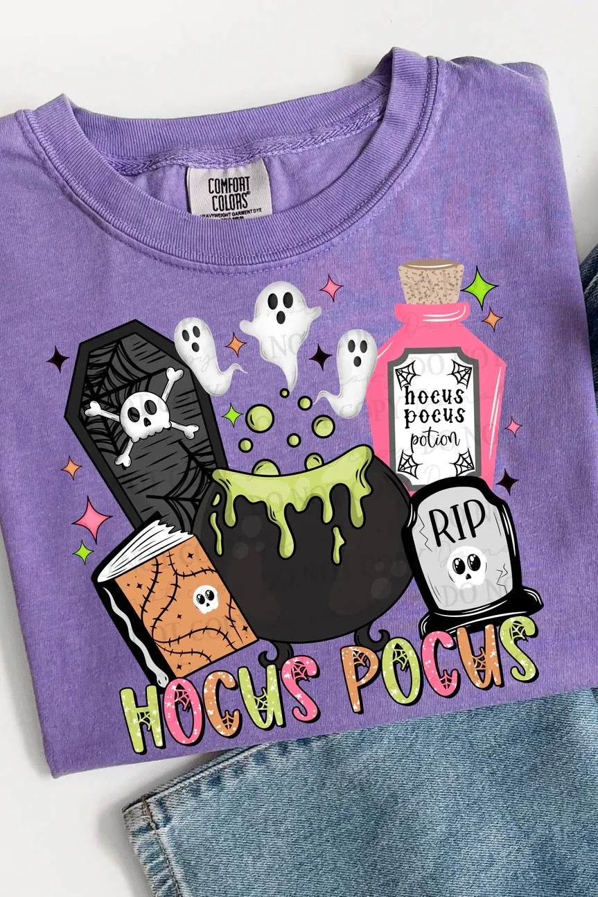 Hocus Pocus Halloween Graphic T-shirt