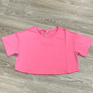 Honesty Clothing Light Pink Cropped Top