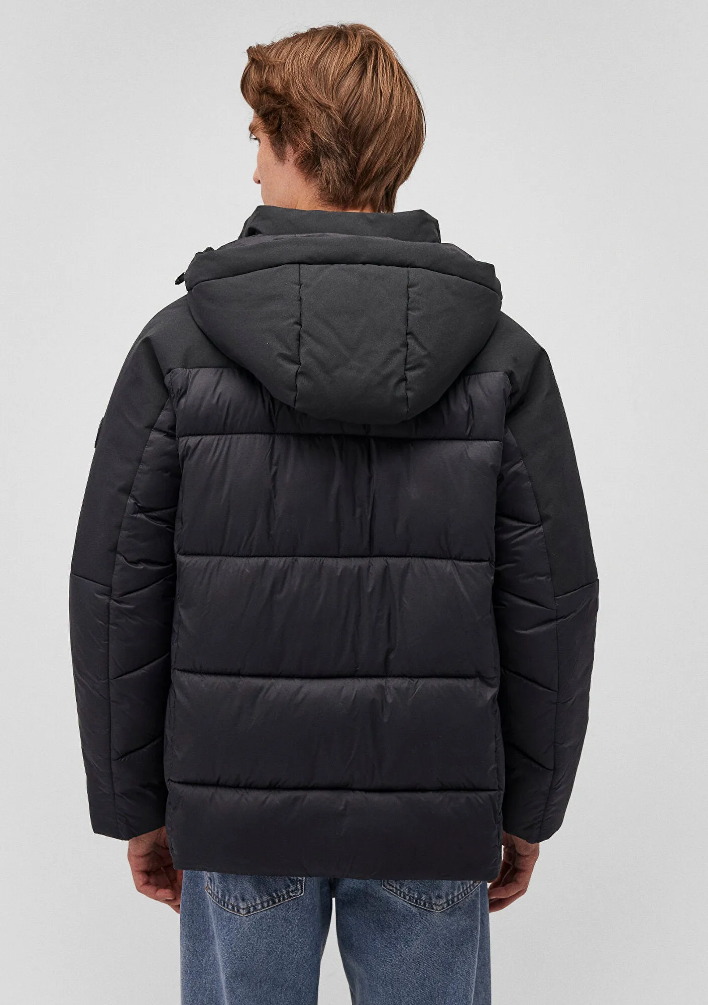 Hooded Black Jacket