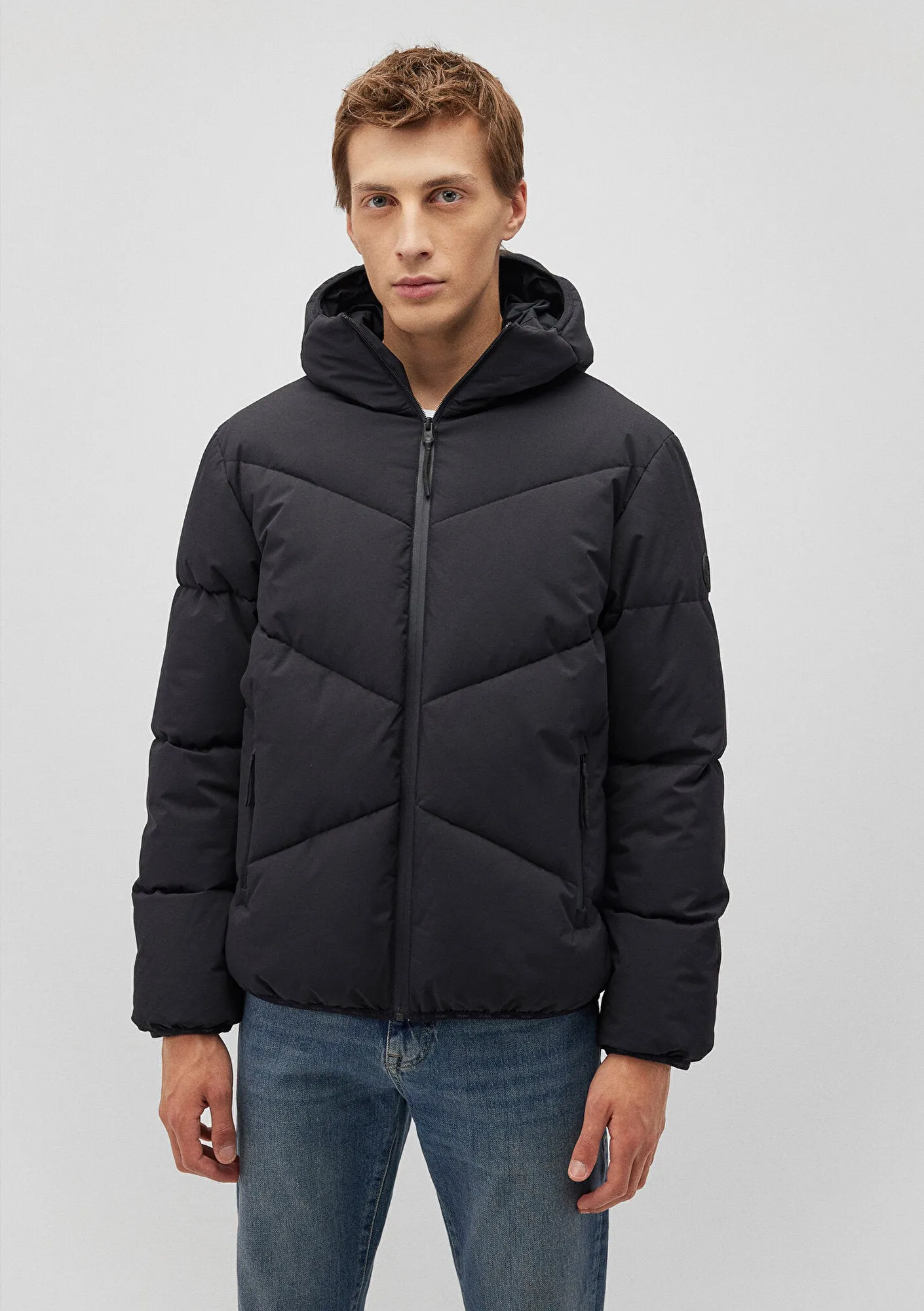 Hooded Black Jacket