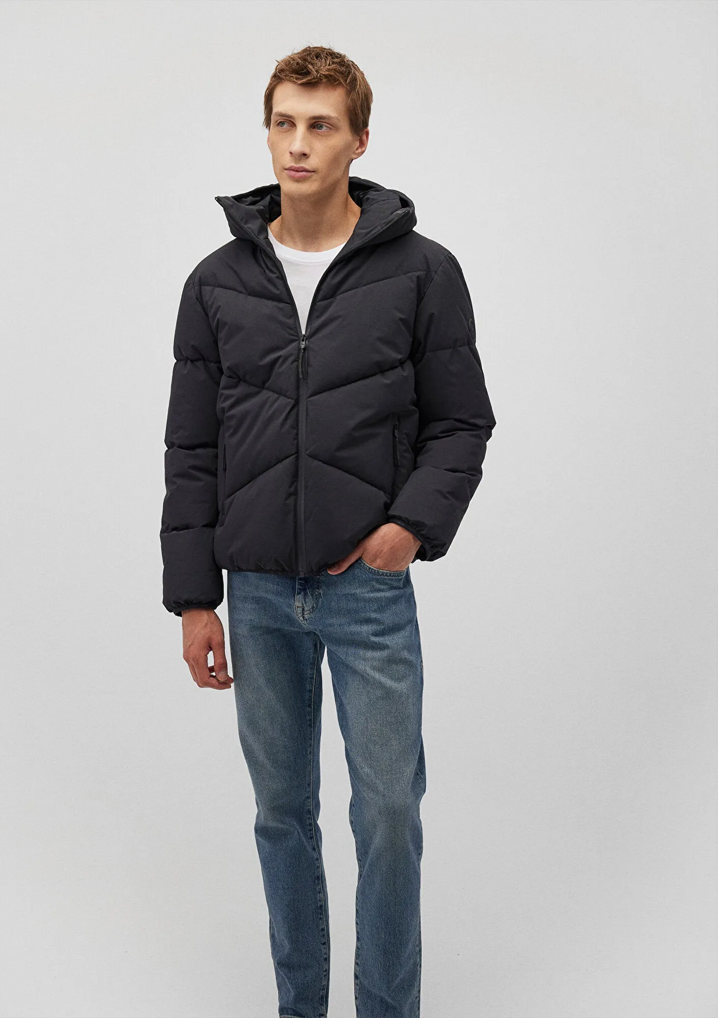 Hooded Black Jacket