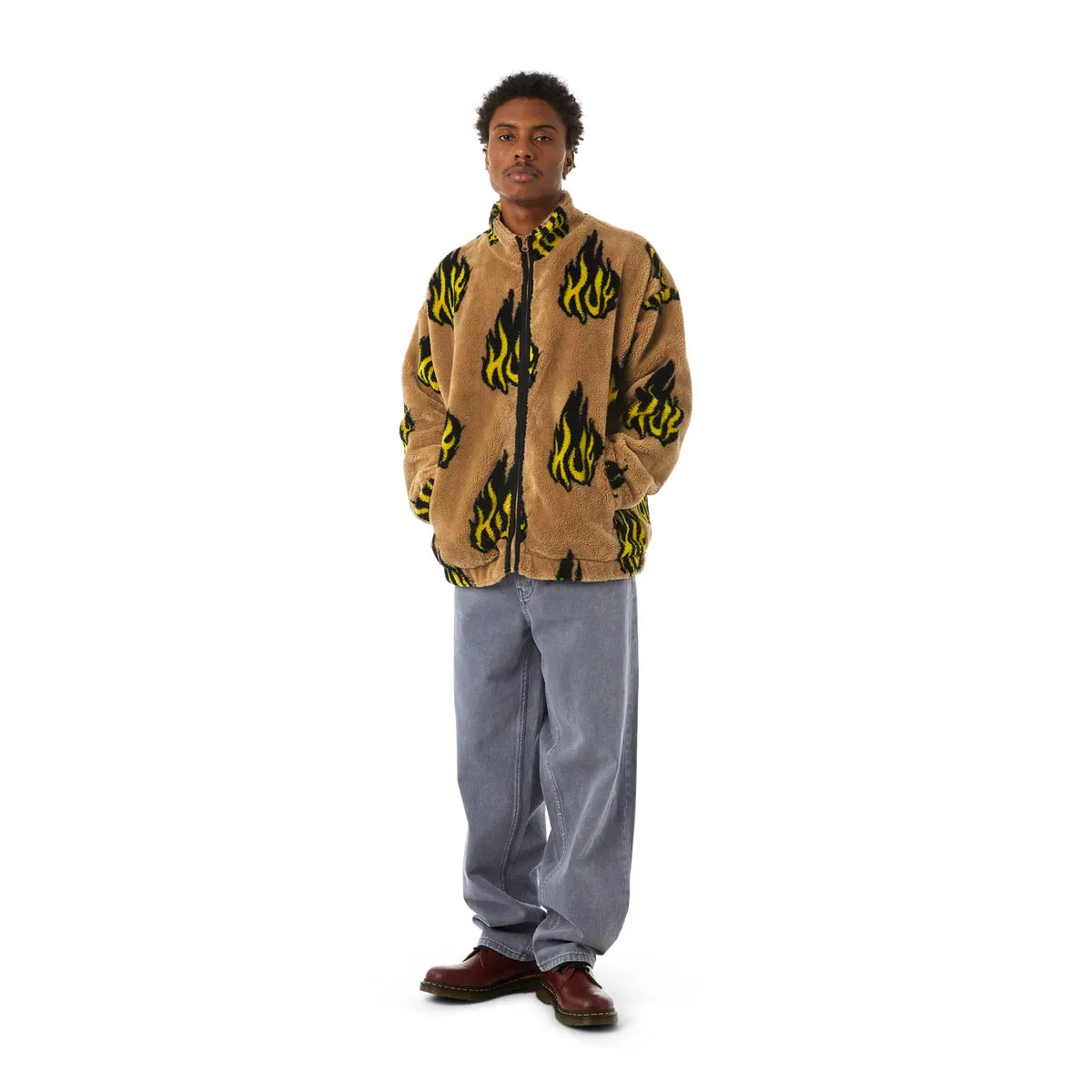 Huf - Cromer Washed Pants Dusty Purple