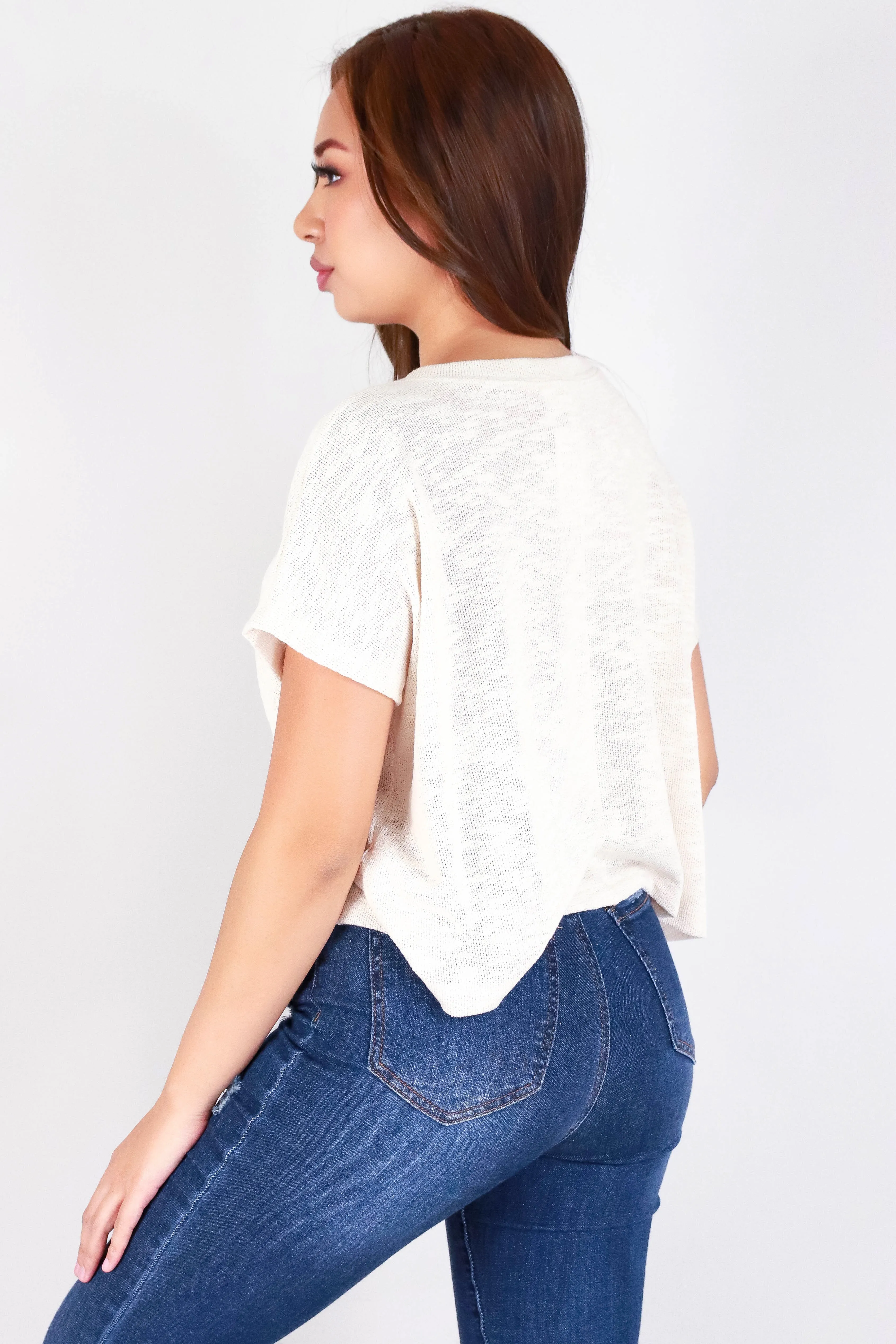 I ADORE YOU CROP TOP