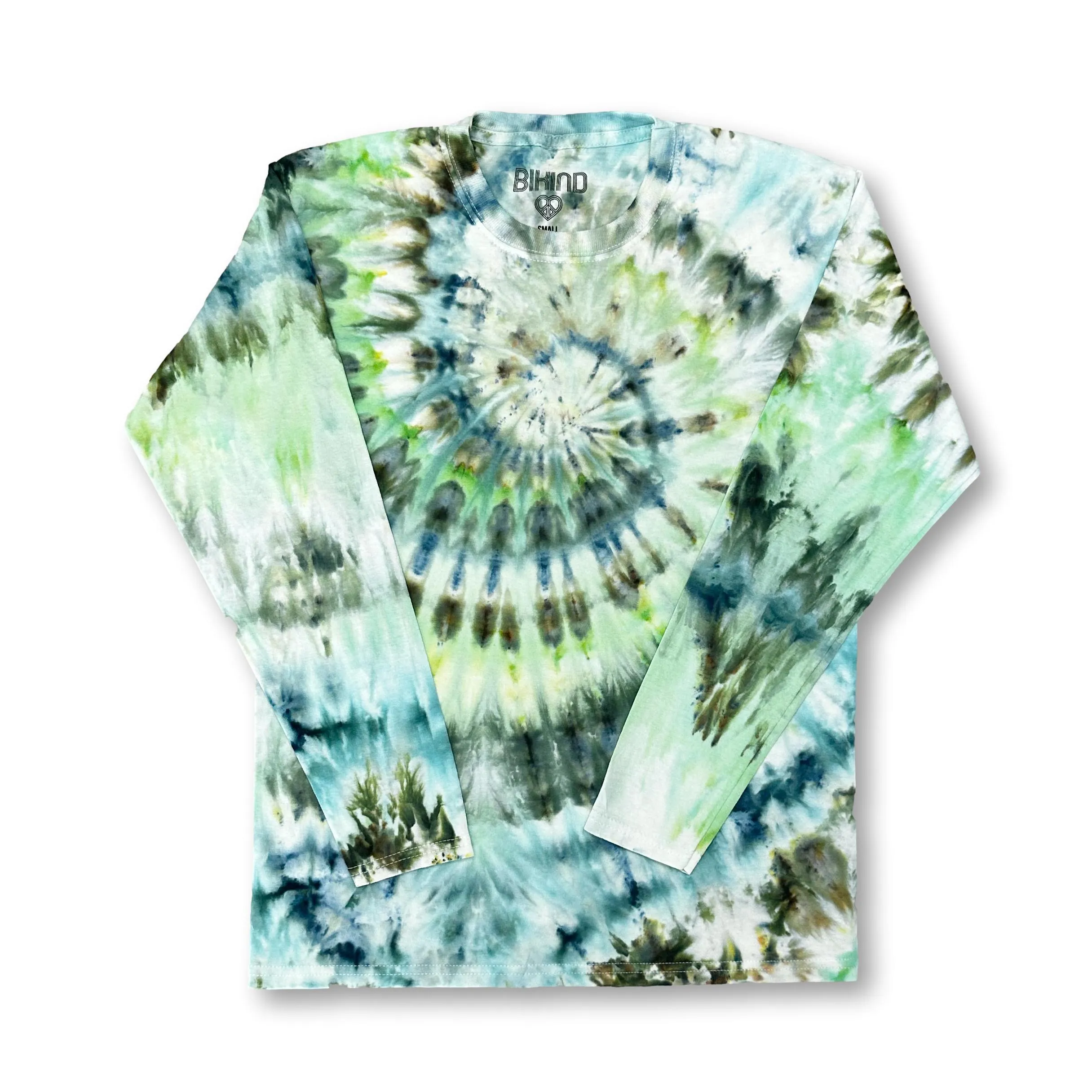 Ice Tie Dye Long Sleeves T-Shirt S