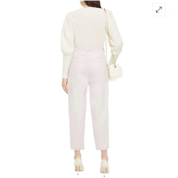 IRO MARMON HIGH RISE TAPERED PINKISH PANTS SIZE 36