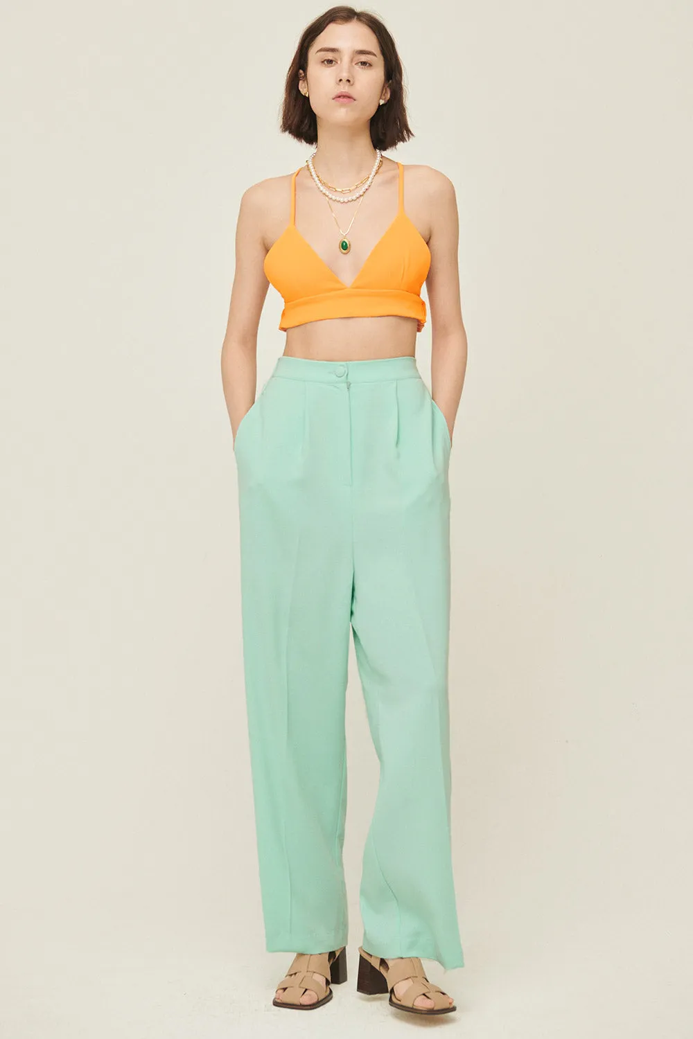 Jania High Wide Leg Pants