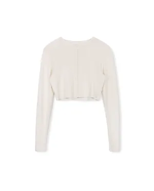 Knit Cropped Cardigan