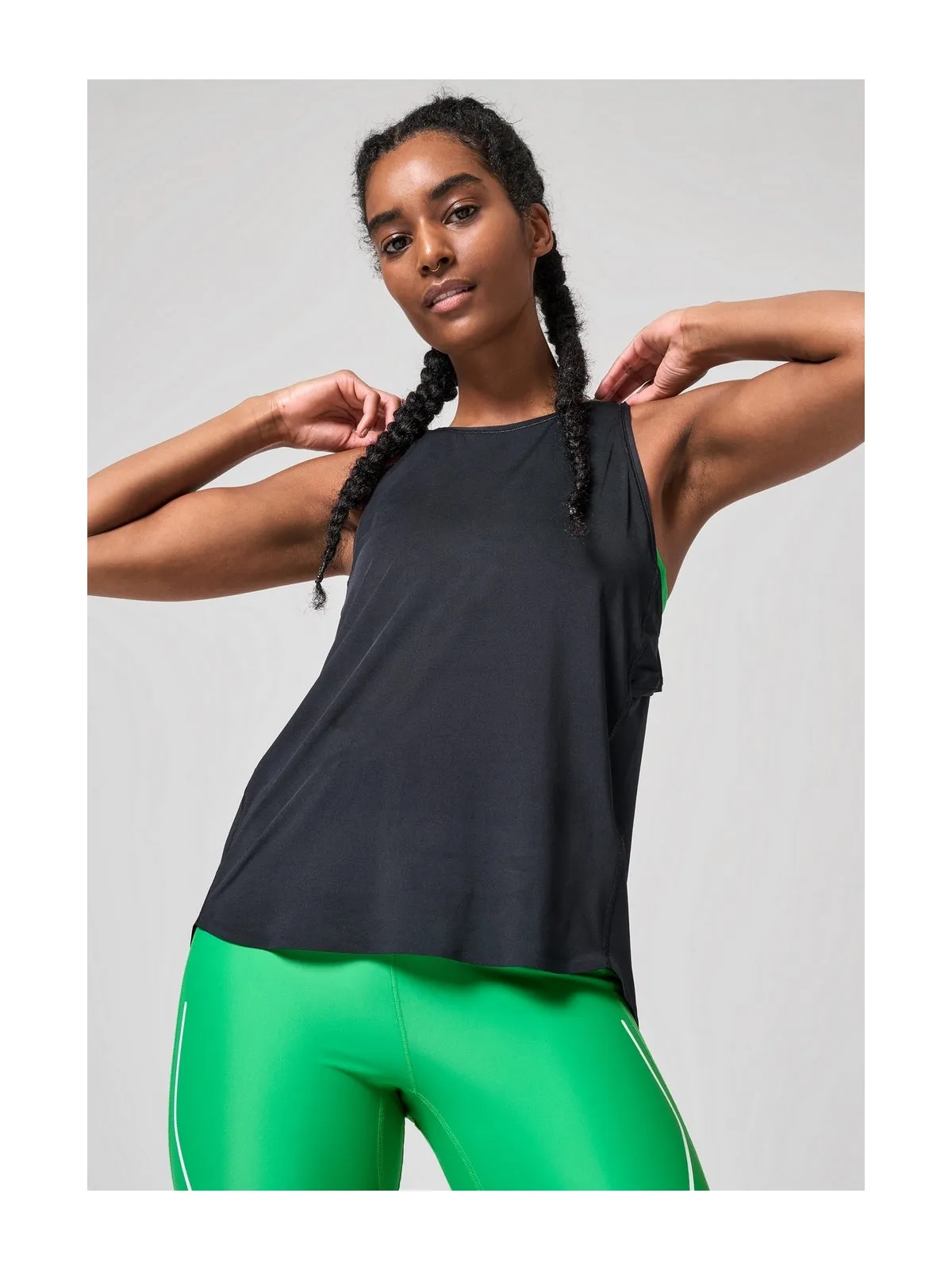 koszulka sportowa CASALL Technical Loose Tank czarny