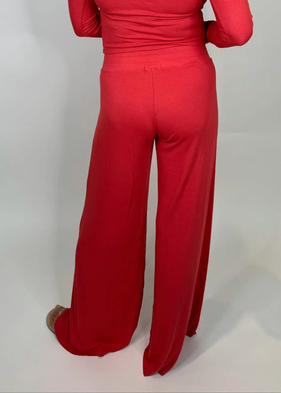 LA Made Jonah Wide Leg Pant Sahara
