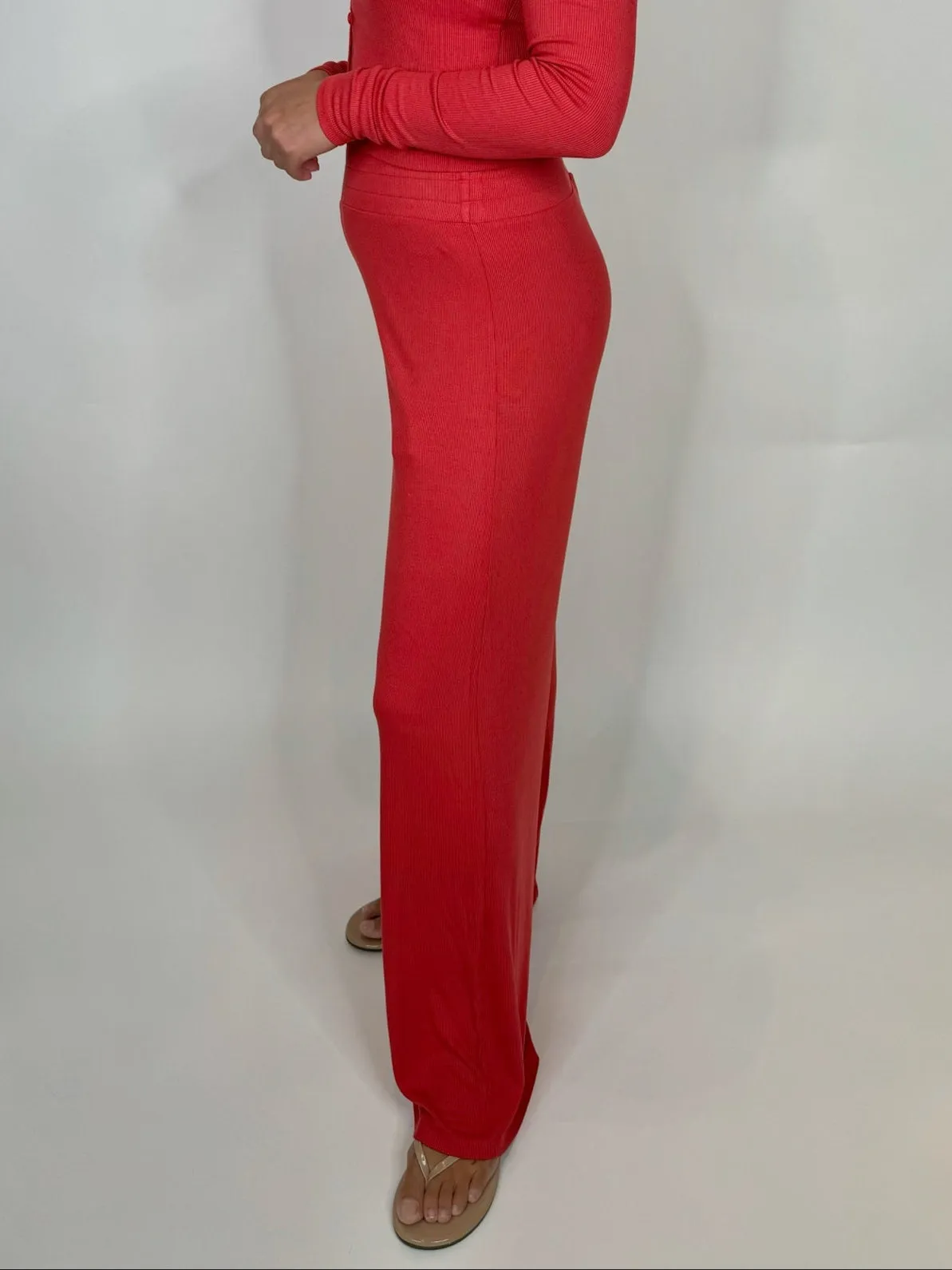 LA Made Jonah Wide Leg Pant Sahara