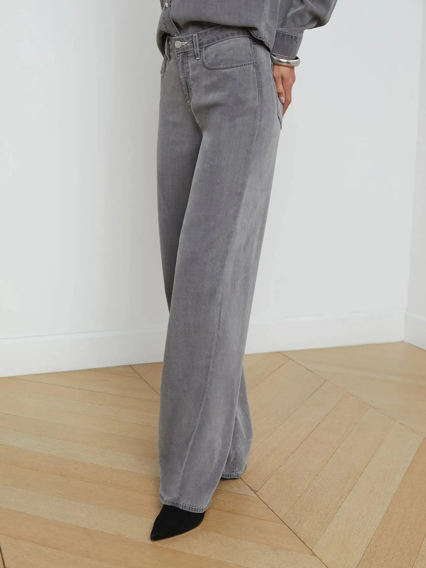 Lagence Alicent Sneaker Wide Leg Pant