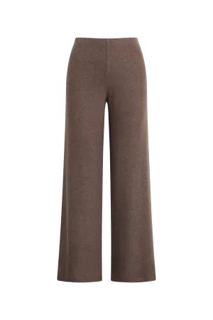 Lauren Wide Leg Pant in Brown
