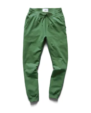 Lightweight Terry Slim Sweatpant Jade