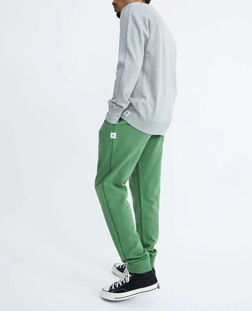 Lightweight Terry Slim Sweatpant Jade