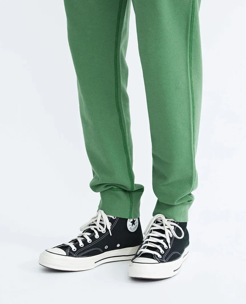 Lightweight Terry Slim Sweatpant Jade