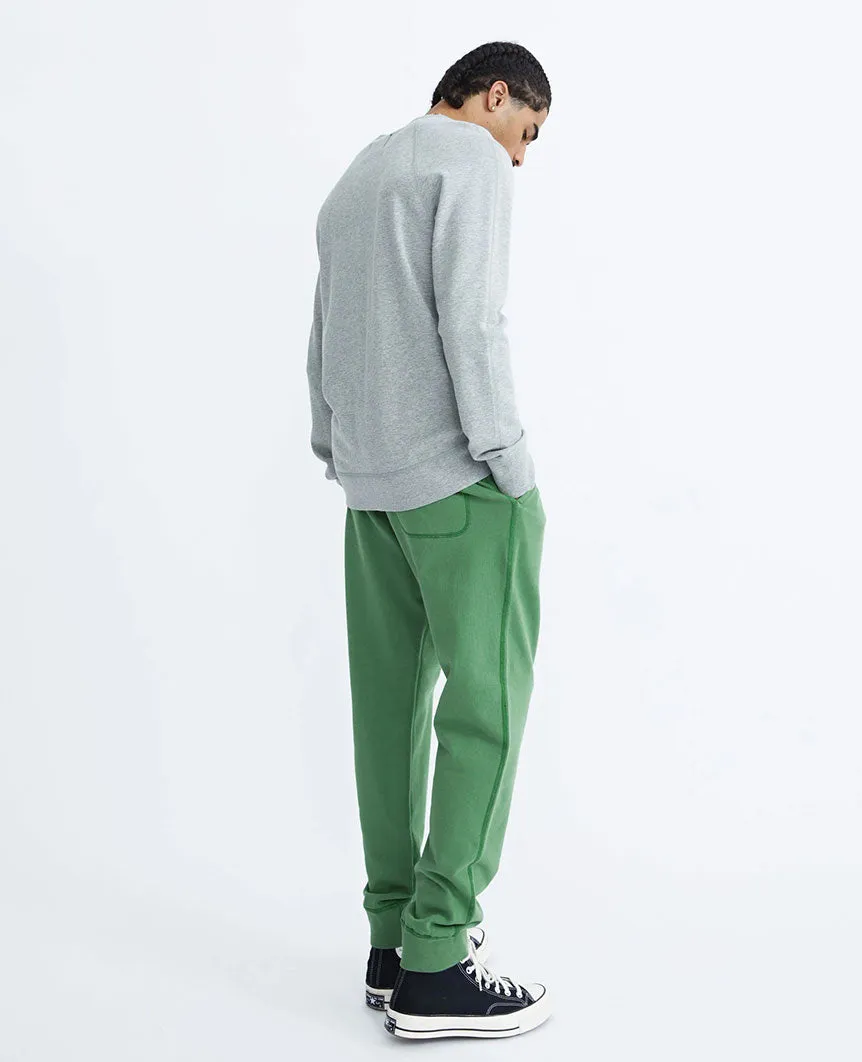 Lightweight Terry Slim Sweatpant Jade