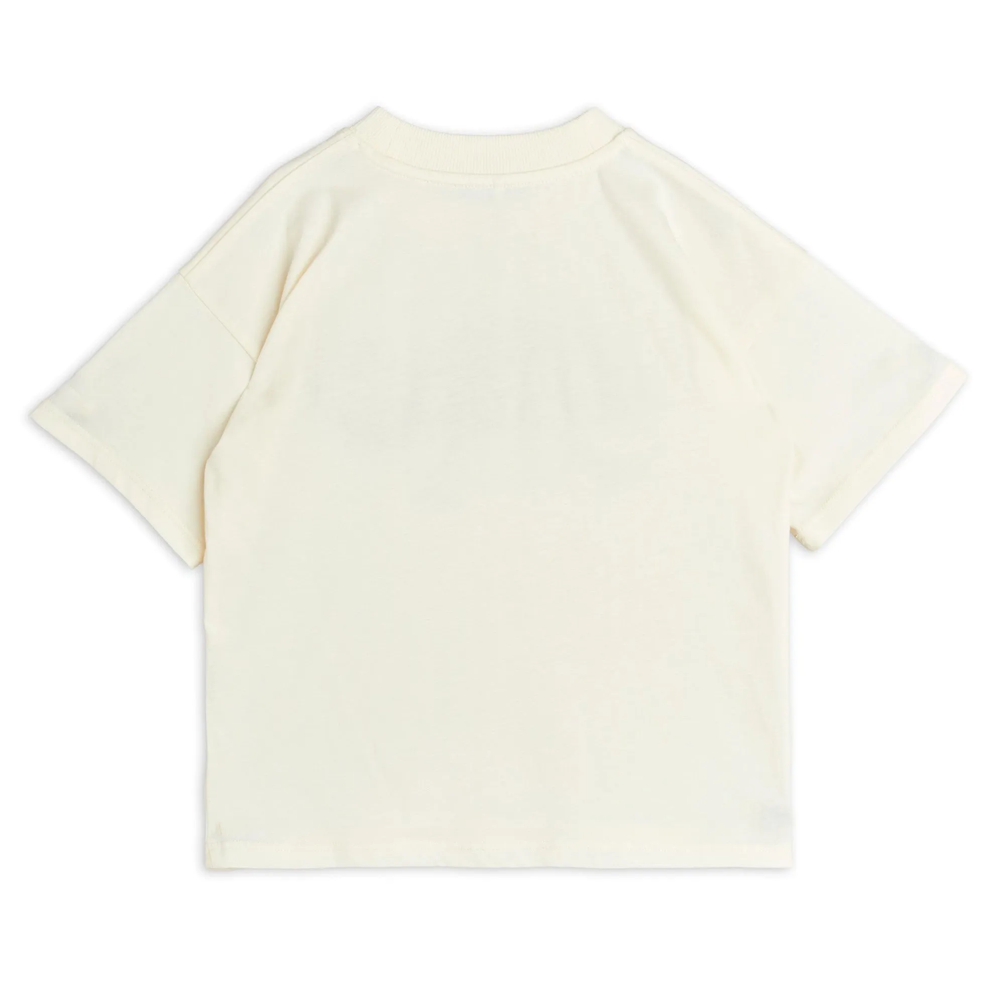 Lizard Tee in Offwhite by Mini Rodini