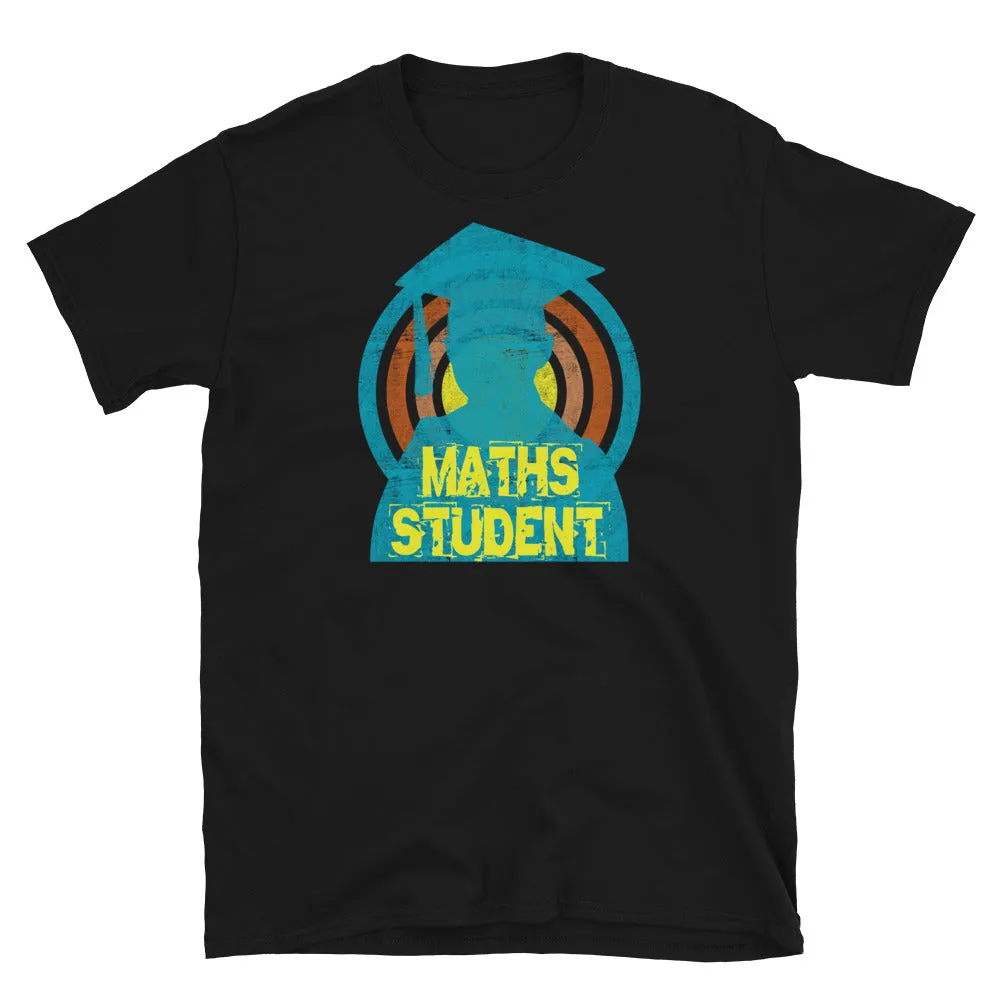 Maths Student Retro Style Novelty T-Shirt