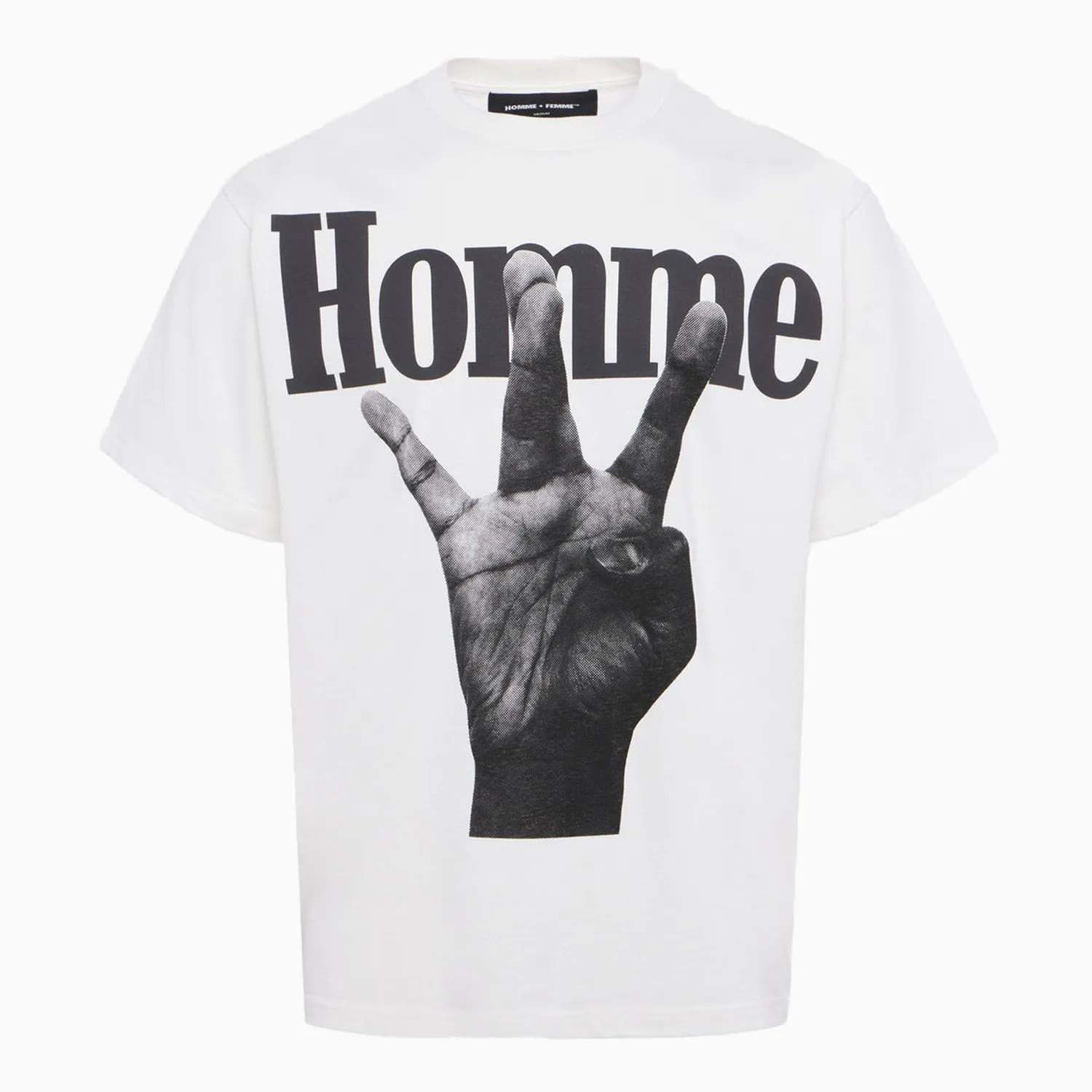 Men's Twisted Fingers Short Sleeve T-Shirt