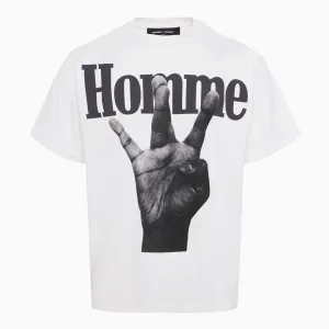 Men's Twisted Fingers Short Sleeve T-Shirt