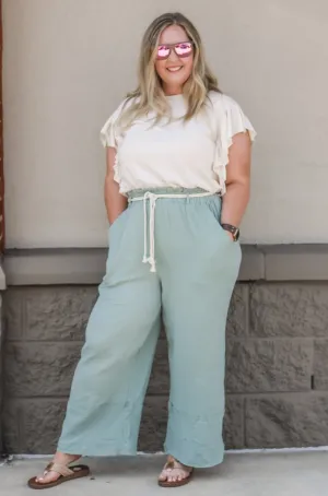 Mint to Be Wide Leg Pants