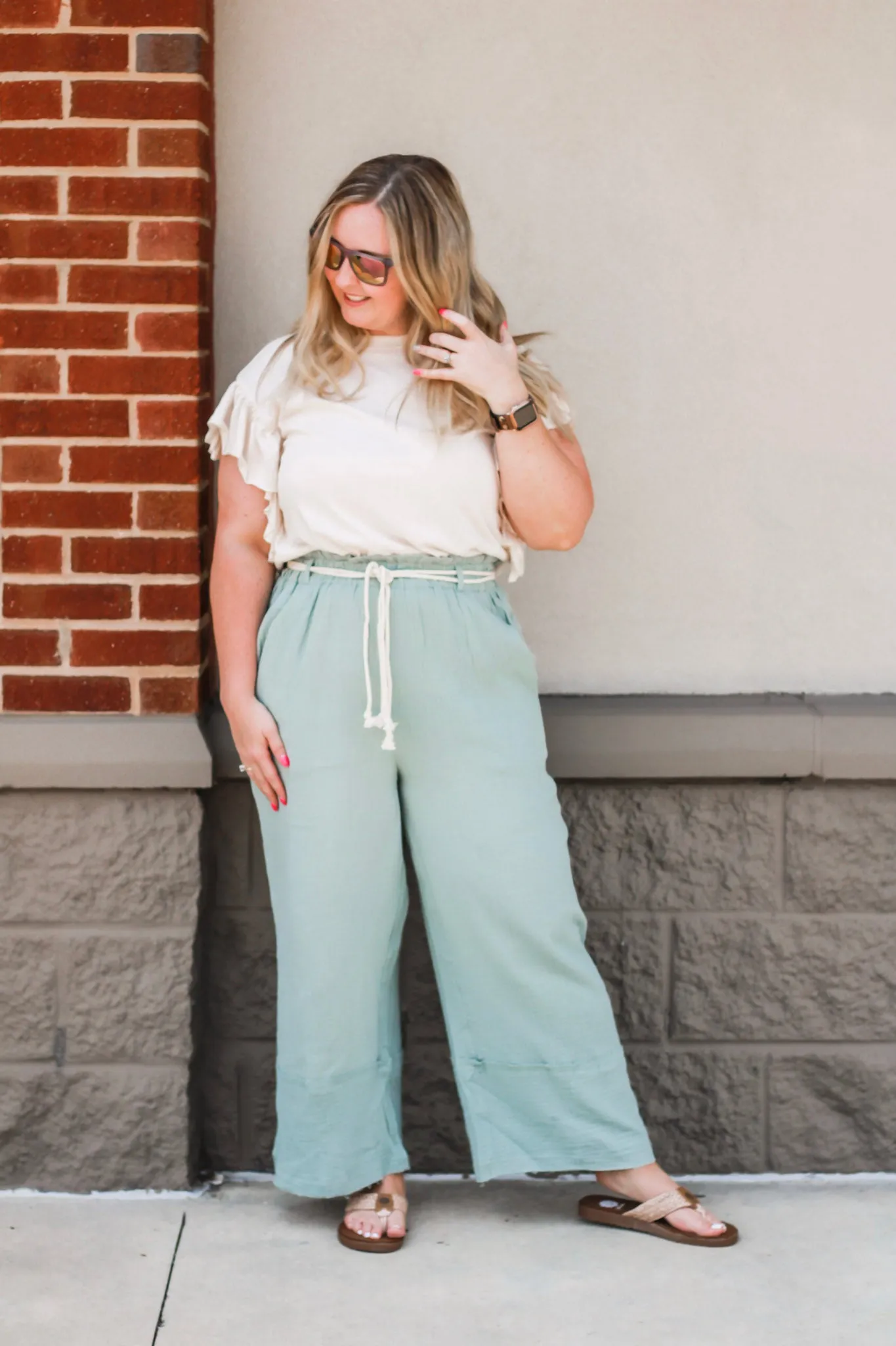 Mint to Be Wide Leg Pants