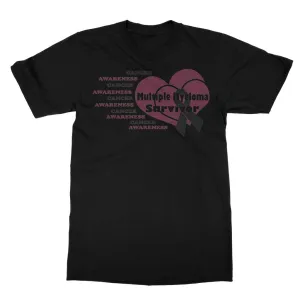 Multiple Myeloma Softstyle Ringspun T-Shirt