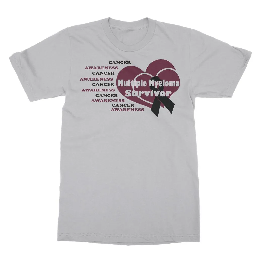 Multiple Myeloma Softstyle Ringspun T-Shirt