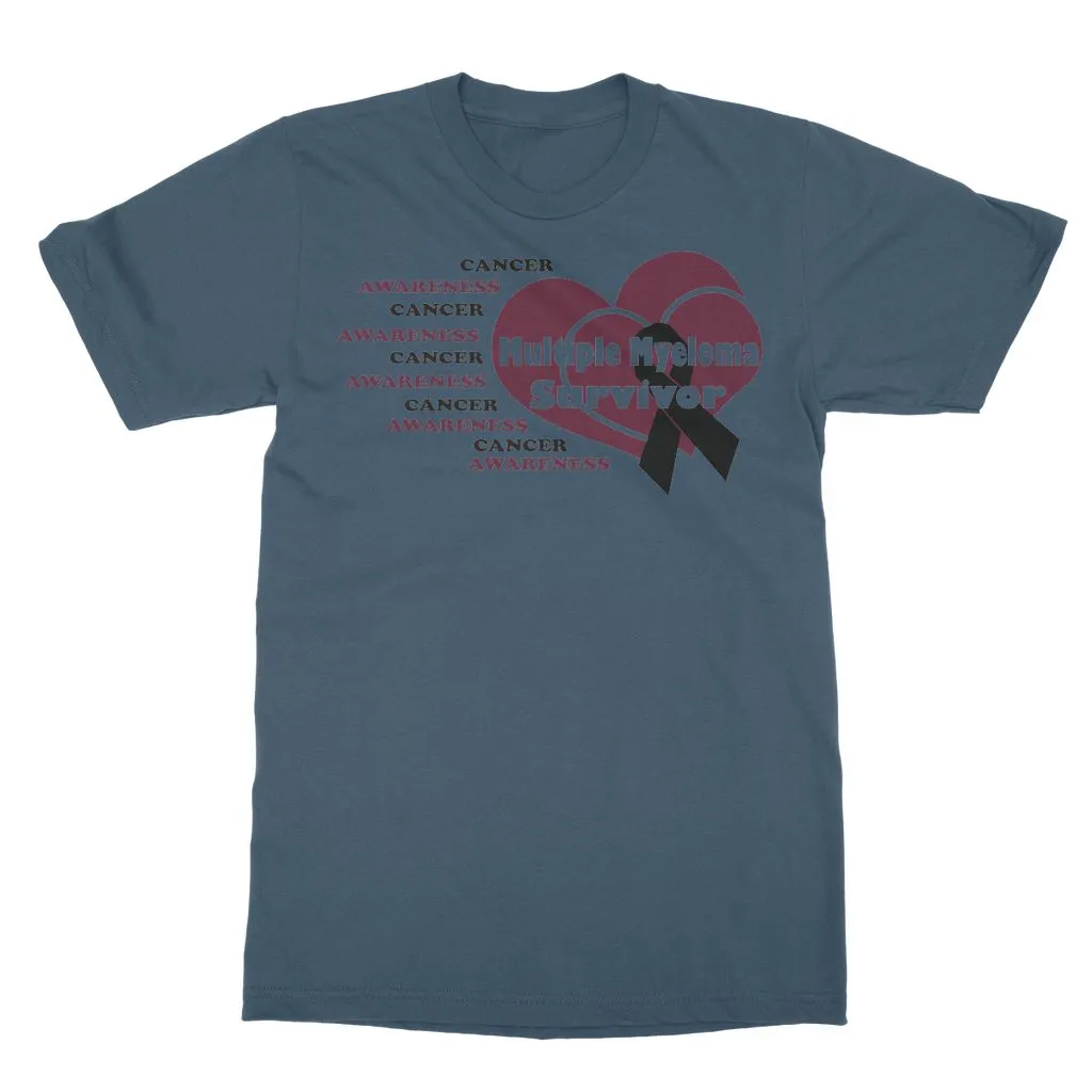 Multiple Myeloma Softstyle Ringspun T-Shirt