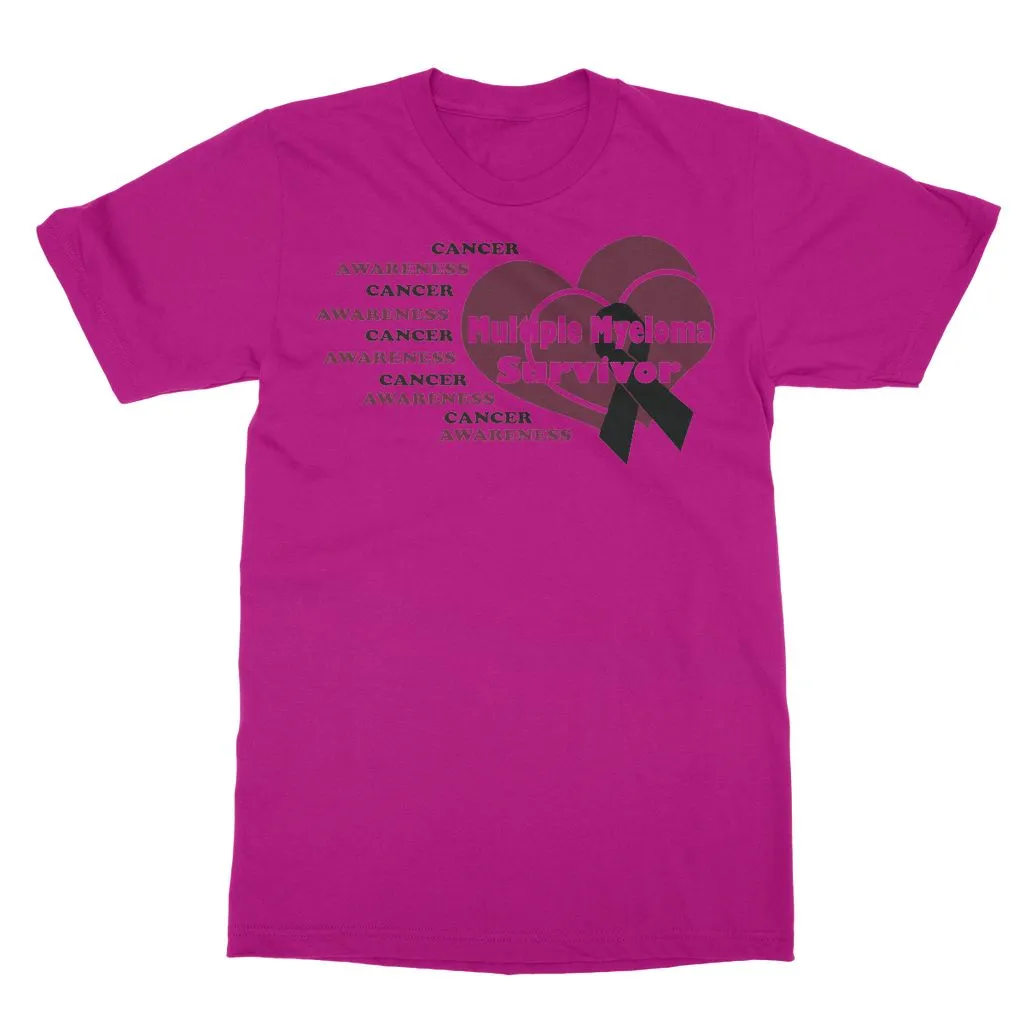 Multiple Myeloma Softstyle Ringspun T-Shirt