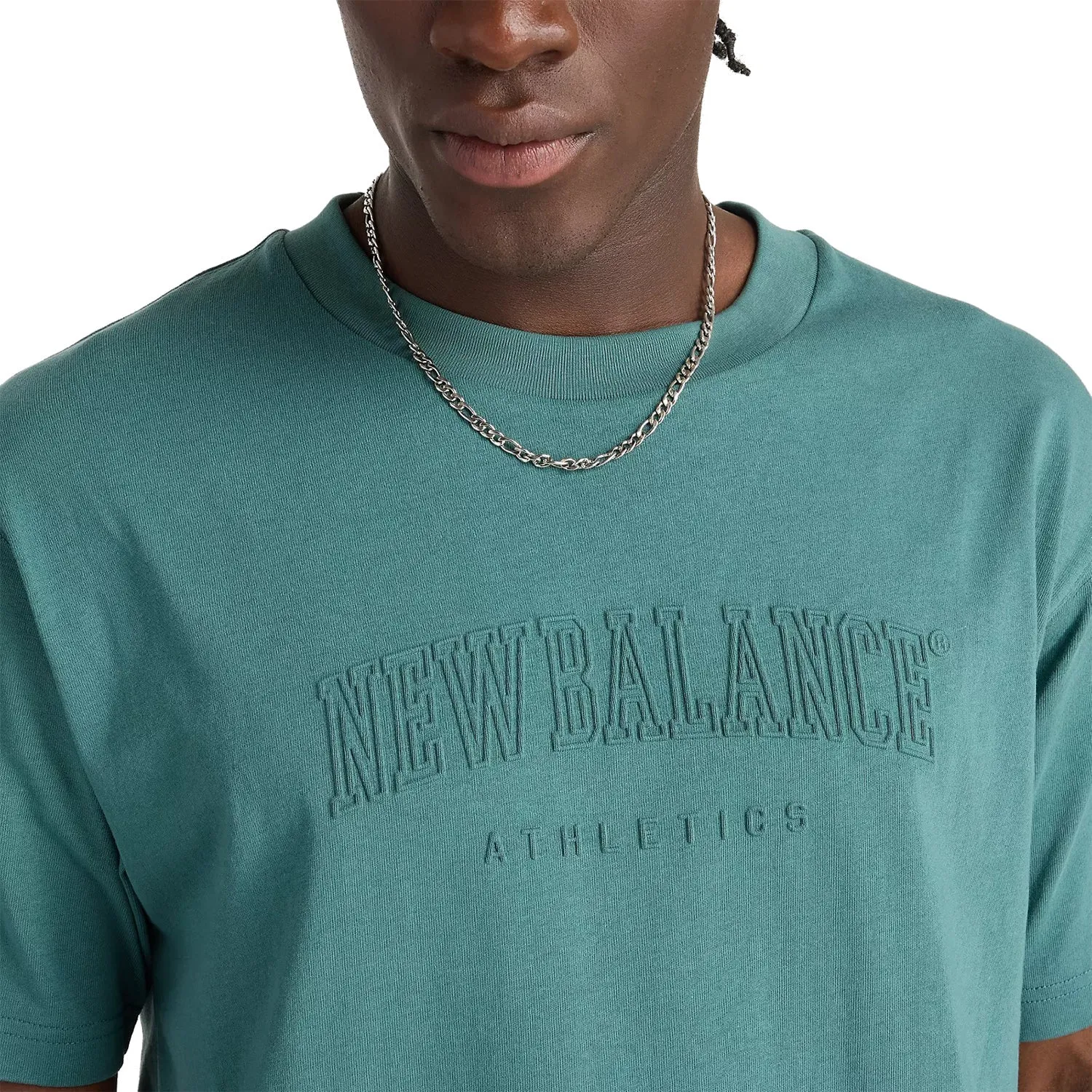 New Balance Embossed Varsity Jersey T-Shirt MT43502-NUS