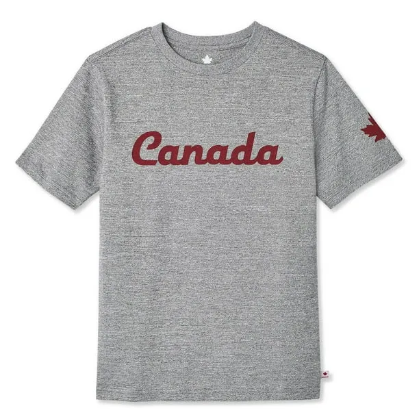 New Canadiana Boys' Graphic T-Shirt Sz L (10-12)